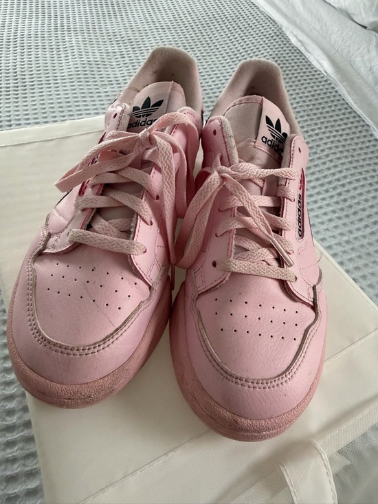 adidas Other - ADIDAS Women’s Pink Low-Top Leather Sneakers
